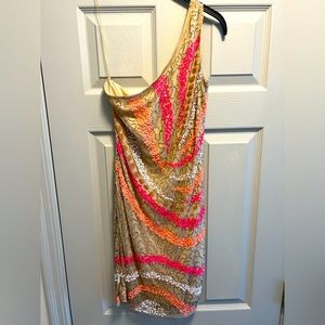 SWIFTIES Multi color sequin dress size 7/8